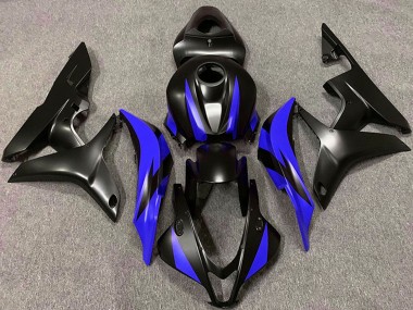Achat Carénage Moto Honda CBR600RR 2007-2008 - Bleu Noir Mat