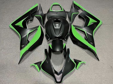 Achat Carénage Moto Honda CBR600RR 2007-2008 - Vert Noir Mat