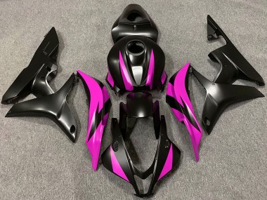 Achat Carénage Moto Honda CBR600RR 2007-2008 - Rose Noir Mat