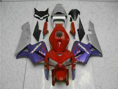 Achat Carénages Moto Honda CBR600RR 2005-2006 - Rouge Violet Gris