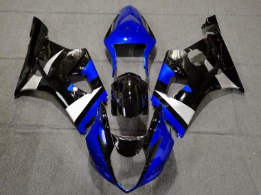 Achat Carénages Moto Suzuki GSXR 1000 2003-2004 - Bleu Blanc Noir Brillant
