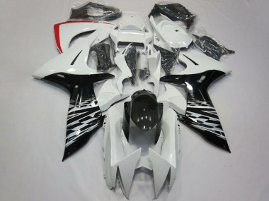 Achat Carénages Moto Suzuki GSXR 600 / GSXR 750 2011-2024 - Blanc Noir Brillant Rouge