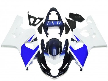 Achat Carénages Moto Suzuki GSXR 600 / GSXR 750 2004-2005 - Blanc Bleu