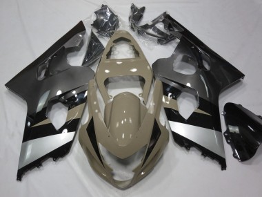 Achat Carénages Moto Suzuki GSXR 600 / GSXR 750 2004-2005 - Bronzage du Désert Argent Noir