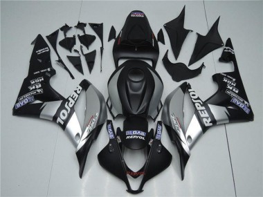 Achat Carénages Moto Honda CBR600RR 2007-2008 - Noir Mat Argent Gris Repsol