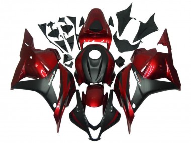 Achat Carénages Moto Honda CBR600RR 2009-2012 - Rouge Noir Mat