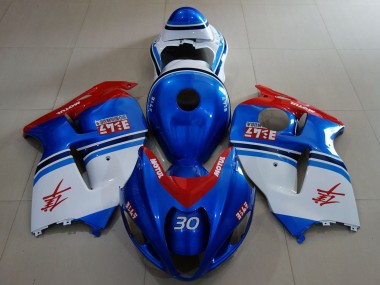 Achat Carénages Moto Suzuki GSXR 1300 1996-2007 - Bleu Blanc Rouge