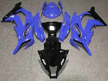 Achat Carénages Moto Kawasaki ZX10R 2011-2015 - Bleu Noir Brillant