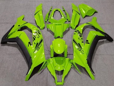 Achat Carénages Moto Kawasaki ZX10R 2011-2015 - Vert Noir Mat