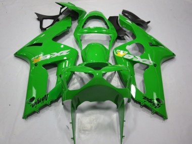 Achat Carénages Moto Kawasaki ZX6R 2003-2004 - Vert OEM Style