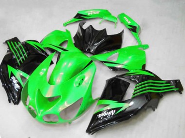 Achat Carénages Moto Kawasaki ZX14R ZZR1400 2012-2024 - Vert Noir Brillant Blanc Ninja