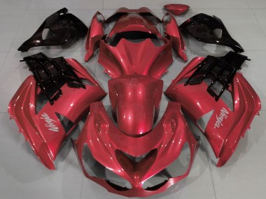 Achat Carénages Moto Kawasaki ZX14R ZZR1400 2012-2024 - Rouge Noir