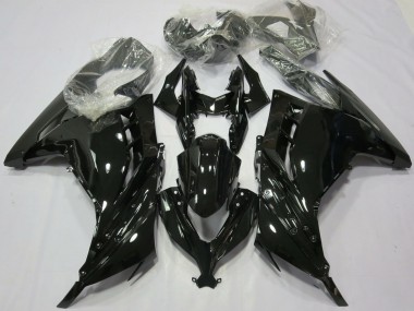 Achat Carénages Moto Kawasaki Ninja 300 2013-2024 - Noir Brillant