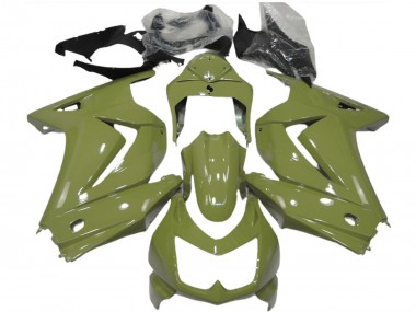 Achat Carénages Moto Kawasaki Ninja 250 2008-2012 - Vert Olive