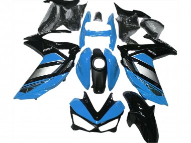 Achat Carénages Moto Yamaha R3 2015-2018 - Bleu Argent Noir Brillant Yamalube