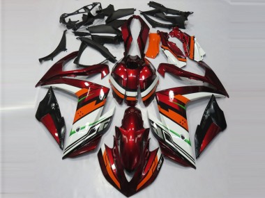 Achat Carénages Moto Yamaha R3 2015-2018 - Blanc Rouge Orange Vert Noir