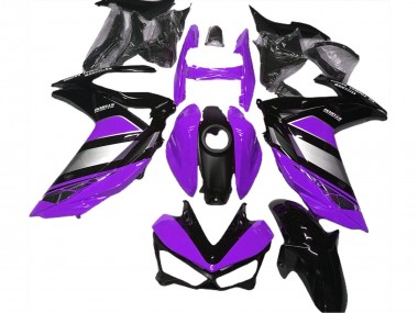 Achat Carénages Moto Yamaha R3 2015-2018 - Violet Argent Noir Brillant