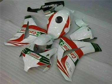 Achat Carénages Moto Honda CBR1000RR 2008-2011 - Blanc Rouge Vert Castrol