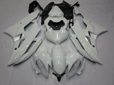 Achat Carénages Moto Yamaha R6 2006-2007 - Blanc Brillant