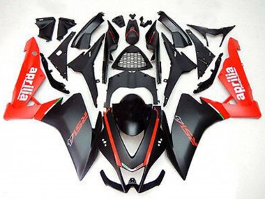 Achat Carénages Moto Aprilia RS4 125 2012-2018 - Rouge Noir Mat