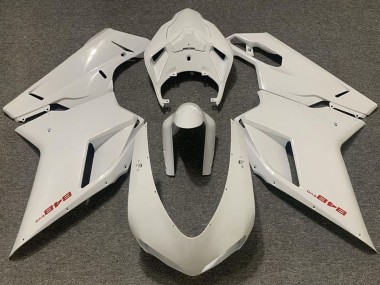 Achat Carénage Moto Ducati 848 2007-2014 - Blanc Perle