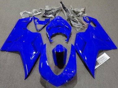 Achat Carénages Moto Ducati 1098 2007-2014 - Bleu Brillant Plaine