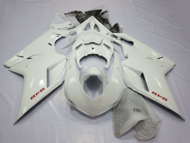 Achat Carénages Moto Ducati 848 2007-2014 - Blanc Perle