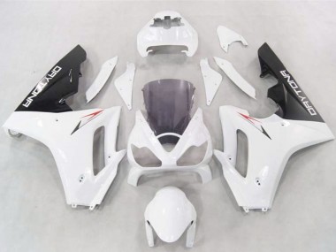 Achat Carénages Moto Triumph Daytona 675 2006-2008 - Blanc Noir Brillant