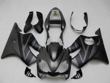 Achat Kits Carénage Moto Honda CBR600 F4i 2001-2003 - Noir Mat Gris