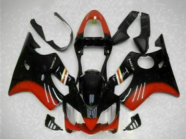 Achat Kits Carénage Moto Honda CBR600 F4i 2001-2003 - Rouge Noir Brillant