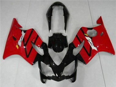 Achat Kits Carénage Moto ABS Honda CBR600 F4i 2004-2007 - Rouge Noir Brillant