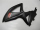 Carénages Moto Suzuki GSXR 600/750 2008-2010 - Noir Mat Rouge