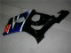 Carénages Moto ABS Suzuki GSXR 1000 2003-2004 - Blanc Bleu Noir Brillant Rouge