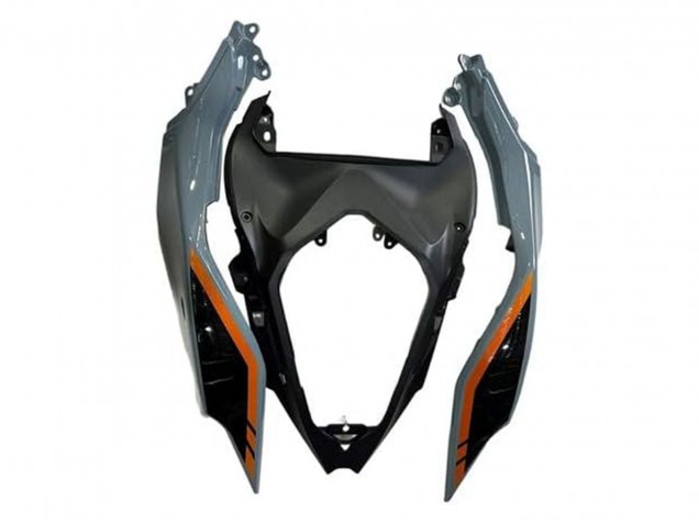 Carénages Moto Kawasaki Ninja 500 EX500R 2024-2025 - Nardo Gris Orange Noir