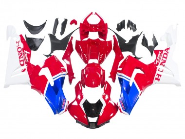 Achat Kits Carénages Moto Honda CBR1000RR-R 2020-2023 - Blanc Rouge Bleu HRC
