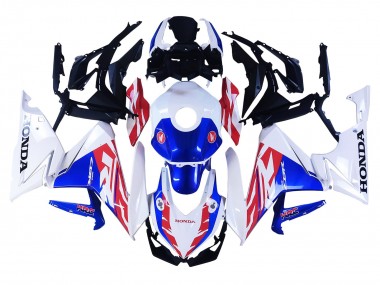 Achat Carénage Moto Honda CBR400R 2022 - Blanc Rouge Bleu