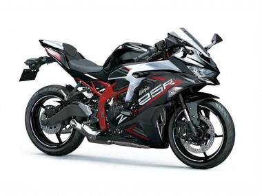 Achat Carénages Moto Kawasaki ZX25R ZX-25R 2019-2025 - Argent Rouge Noir