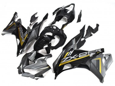 Achat Carénages Moto Kawasaki ZX25R ZX-25R 2019-2025 - Gris Or Noir Brillant