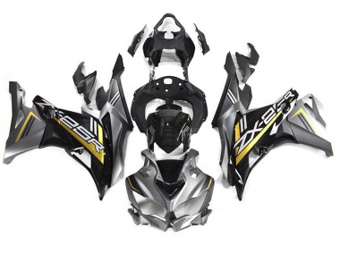 Achat Carénages Moto Kawasaki ZX25R ZX-25R 2019-2025 - Gris Or Noir Brillant
