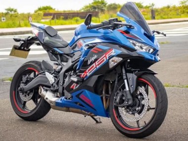Achat Carénages Moto Kawasaki ZX25R ZX-25R 2019-2025 - Bleu Rouge Gris
