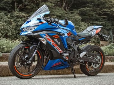 Achat Carénages Moto Kawasaki ZX25R ZX-25R 2019-2025 - Bleu Rouge Gris