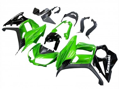 Achat Carénages Moto Kawasaki Z1000SX 2010-2016 - Noir Brillant Noir Mat Vert