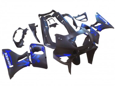 Achat Carénages Moto Kawasaki ZZR400 1993-2007 - Noir Mat Bleu
