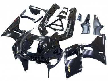 Achat Carénages Moto Kawasaki ZZR400 1993-2007 - Noir Brillant Or Ninja