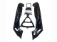 Carénages Moto Kawasaki ZZR400 1993-2007 - Noir Brillant Or Ninja