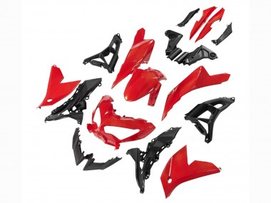 Achat Carénages Moto Kawasaki Versys 650 2022-2025 - Rouge Noir