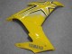 Carénages Moto Yamaha FZ6R 2009-2015 - Jaune Noir
