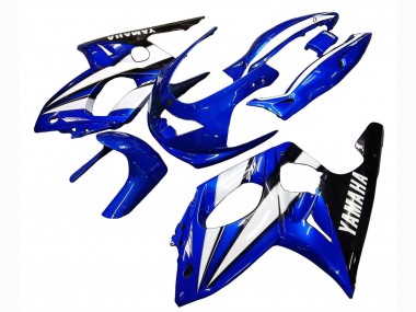 Achat Carénages Moto Yamaha YZF600R Thundercat 1996-2007 - Bleu Blanc Noir