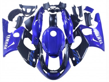 Achat Carénages Moto Yamaha YZF600R Thundercat 1996-2007 - Bleu Noir Brillant