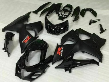 Achat Carénage Moto Suzuki GSXR 1000 2009-2016 - Noir Brillant Noir Mat